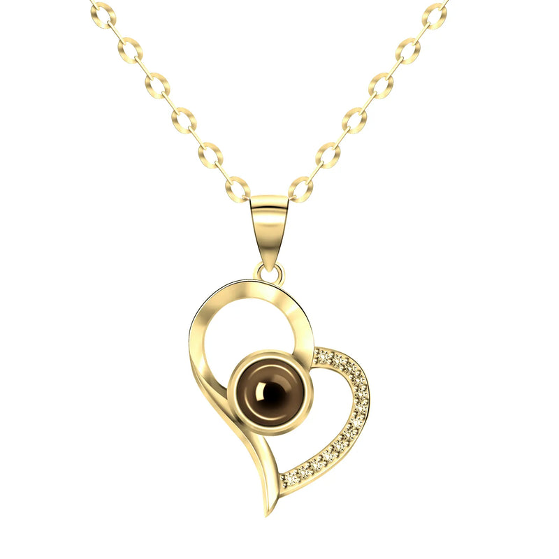 Lumine Aurea - Eternal Heart Necklace