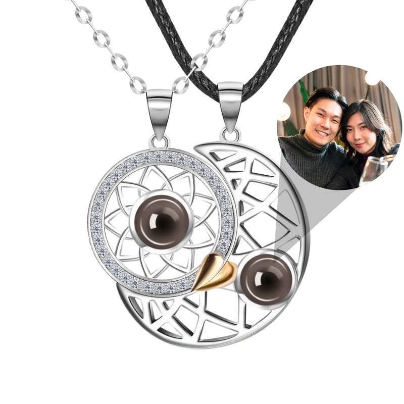 Lumine Aurea - SunMoon Magnet Necklace