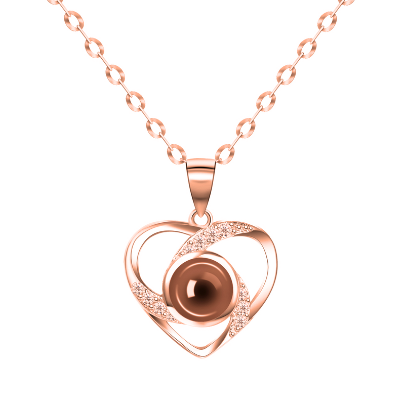 Lumine Aurea - Heart Memory Necklace