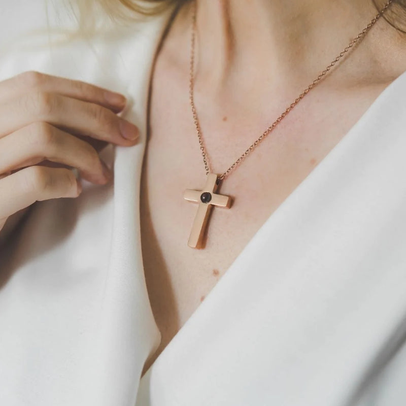 Lumine Aurea - Pure Cross (Unisex) Necklace